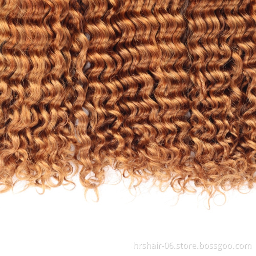 10a Grade Unprocessed Brazilian Virgin Human Hair 40 Inch 1B 4/27 Color Double Draw Straight Bundle
